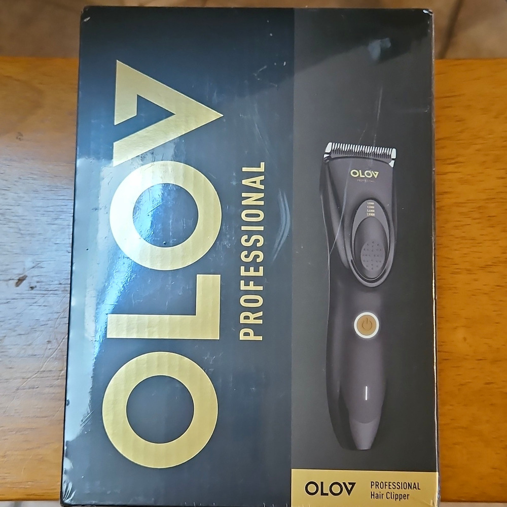OLOV Professional Cordless Hair Clipper Rechargeable Barber Kit NEW SEALED